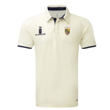 Old Isleworthians CC - Ergo Short Sleeve Navy Trim Shirt